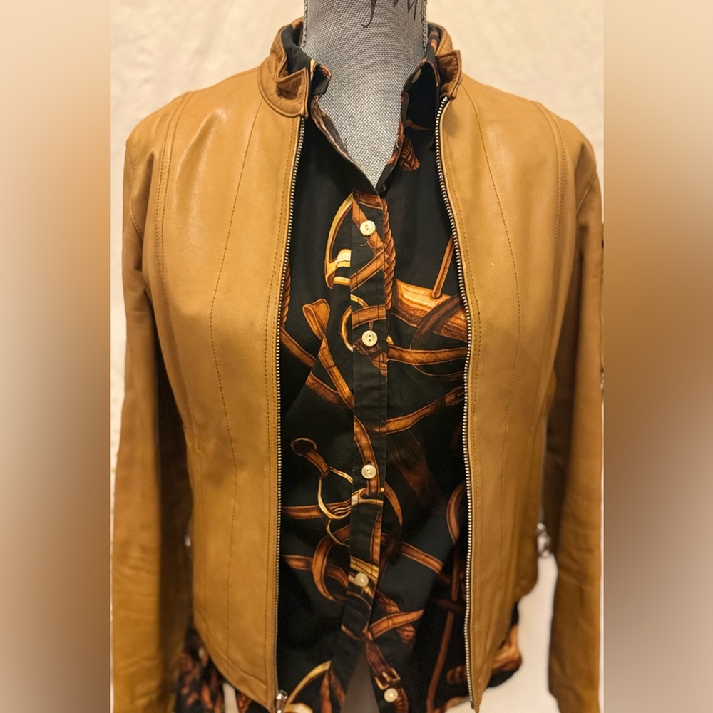 Vintage Wilsons Real Leather Women's Carmel Jacket